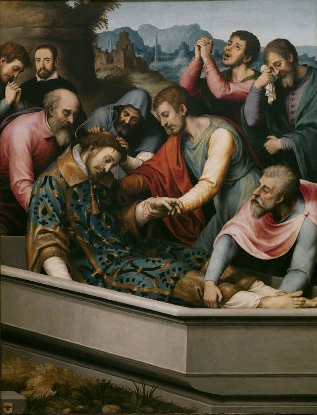 St. Stephen is taken away